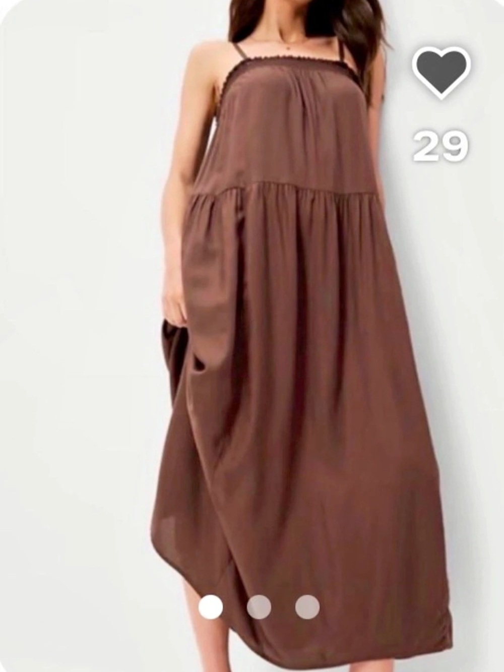 Old Navy Brown Maxi Dress Like New